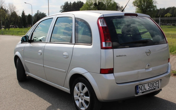 Opel Meriva cena 9999 przebieg: 168000, rok produkcji 2005 z Olsztyn małe 106
